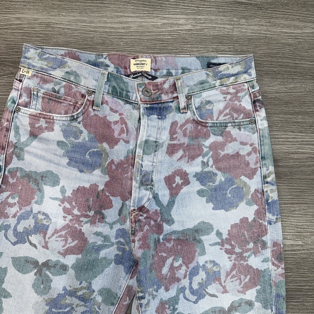 Citizens of Humanity Women's Premium‎ Vintage Olivia Crop High Rise Slim Size 28 - Picture 3 of 10